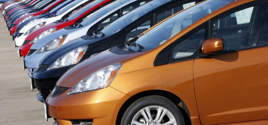 Veilige auto kleuren